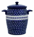 Bunzlauer Keramik Rumtopf / Mehrzwecktopf / Keramiktopf 4.2 Liter Dekor 166a