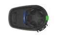 Sena SMH5 Multicom Bluetooth-Kommunikationssystem für Motorräder und Roller mit Schnellmontage-Helmklemmeinheit