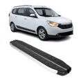 Seitenschweller Seitenbretter Trittbretter für Dacia Lodgy 2012-2024 Alu Schwarz