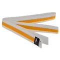 Ju-Sports Stoffgürtel Budo gelb|weiß 220 cm