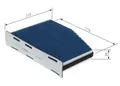 BOSCH Innenraumfilter FILTER+pro 0 986 628 615 mit antiviraler Wirkung für VW B6