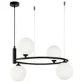 Pendelleuchte Ring Schwarz max. 25 Watt