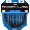 Boss BCK-12 Solderless Pedalboard Cable Kit 3 5 m