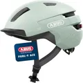 ABUS Fahrradhelm Purl-Y ACE mit LED-Licht – geeignet Fahrten auf E-Bike und S-Pedelec – Trendiger NTA-Schutzhelm für Erwachsene und Jugendliche – Grün (Mint Green), Größe S