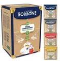 200 Kaffeepads Bourbon 4 Geschmacksmischung Gold Blau Rot Schwarz 44 mm ESE