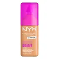NYX Professional Makeup Make 'Em Wonder Foundation, 24H Soft Matte Aufbaubare Foundation, Mit hoher Deckkraft, Mattes Finish, 14 True Beige