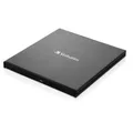 External Slimline-Blu-ray-Writer, externer Blu-ray-Brenner schwarz, USB 3.1 Gen 1 (Typ-C)