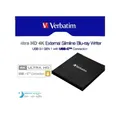 Verbatim Ultra HD 4K Laufwerk BDXL Writer 6x USB-C Schwarz