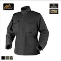 Helikon-Tex Jacke M65 – Nyco-Satin – alle verfügbaren Farben – in mehreren Varianten erhältlich, Größe:L, Farbe:Olive Green - Braun - L