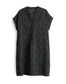 OPUS Damen Minikleid | Hemdblusenkleid WULARA Shadow aus Modalmix Coal Blue, 36