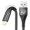 iPhone Ladekabel,Lightning Kabel [2Pack 2M+1M] Schwarz