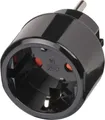 Brennenstuhl Travel Adapter, 250 V, 15 A, Schwarz