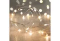 Lights4fun LED-Lichterkette 100er Micro USB Lichterkette warmweiß