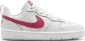 Nike Court Borough Low Sportschuhe Kinder Sneaker sportlicher Schnürer Weiß Freizeit, Schuhgröße:EUR 37.5 | US 5Y