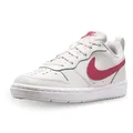 Nike Jungen Court Borough Low Recraft (Gs) Sneaker, Platinum Tint/Sweet Beet/White, 37.5