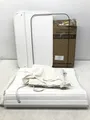 SONGMICS Waeschekorb 3 Faecher, 150 L Waeschesammler mit Deckel, Waeschebox 