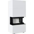 Kamineinsatz KRATKI NBC/EASY BOX 7 kW Ø 160 Bausatz Bianco - Weiß