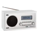 IMPERIAL DABMAN 30 weiß-silber DAB+ Radio (DAB+, UKW, Wecker, retro) #1906876
