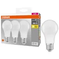 OSRAM LED-Lampen Base CLASSIC A60 Multipack E27 8,5 W matt, 3 St.