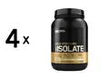 4 x Optimum Nutrition 100% Whey Gold Isolate (2.05lbs) Vanilla (64,51 EUR/kg)