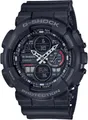 G-SHOCK Chronograph, Quarzuhr,Armbanduhr,Herrenuhr,digital, bis 20 bar wasserd.Resinarmband schwarz-rot