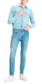 Levi's Herren Jeanshose 512 Low Rise, Tapered Fit, Blau (Pelican Rust), W32/L30