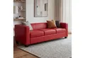 MCW 3-Sitzer Lille-S-K-3, 3-Sitzer, bequeme Sitzpolsterung, Lounge-Stil, Abgerundete Kanten