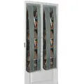 Lirex Handtaschen Organizer Über Tür, 2er Set mit 6 Etagen, platzsparender Organizer zur Aufbewahrung und Organisation von Handtaschen, ideal für Tür oder Schrank, Handtaschenhalter, Dunkelgrau