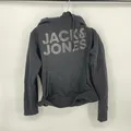 JACK & JONES Hoodie Herren Regular Fit JJEADRIAN Kapuzenpullover, Sweater Print