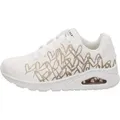 Skechers Uno Golden Heart Sneaker Weiß - Beige/Weiß - 39