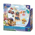 Aquabeads 35125 Paw Patrol Schlüsselanhänger Bastelset, Wasserperlen Kreativset mit Paw Patrol Charakteren, Chase, Rubble, Sky, Für Kinder ab 4 Jahren, kindersicher