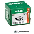SPAX Universalschrauben T20 Senkkopf WIROX 1191010350205 3,5 mm x 20 mm, 1.000 St.