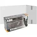 NITRAS TOUGH GRIP N Einmalhandschuhe, schwarz 8330-M , 1 Karton = 10 Packungen = 500 Stück, Größe M