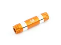 Cannondale Hollowgram Kurbelachse BB30 125 mm Achse Kurbel Orange KP451 Si SiSL