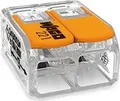 WAGO 221-612, Gerade, 450 V, Orange, Transparent, EN 60664