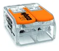 Wago Steckklemme 2f 450V 32A Serie 221 transparent 0,5-6 qmm mit... 50 Stück