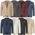 Indumentum Herren Sakko Anzugssakko Herrenjacke Männer Sakko Slim Fit IJS-102