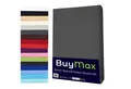 Buymax Spannbettlaken Buymax Jersey aus 100% Baumwolle, Jersey, Gummizug: Rundumgummi, (1 Stück), Pflegeleicht und Atmungsaktiv in Verschiedenen Farben und Größen