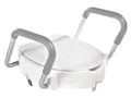 Ridder WC-Sitz HANDICAP WC-Sitz erhöht um 10 cm, inkl. Haltegriffe, weiß, Ridder-A0072001