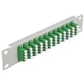 "Delock - Patch Panel - LC SM X 48 - Grau - 1U - 25.4 cm (10\")"