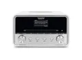 TechniSat DIGITRADIO 586 DAB+ & Internet-Radio, Wireless-Charging weiß/silber