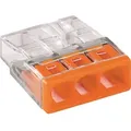 Verbindungsklemmen 2273-203, 100 Stück, orange, 3-Leiter-Klemmen