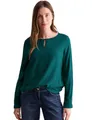 Cecil Damen Bluse in Unifarbe