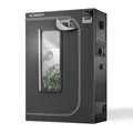 AC Infinity CLOUDLAB 642, Advanced Grow Zelt 120 × 60 × 180 cm, 25 mm Mylar-Canvas, 25 mm Stahlstangen, laborgetestet höchste Reflexion, großes Sichtfenster, Montageplatte für Controller, Indoor Grow