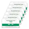 by Amazon Recyceltes Toilettenpapier, 100% recycelte Fasern, 3-lagig, 200 Blatt, 48 Rollen (6 Pack à 8 Rollen), FSC-zertifiziert