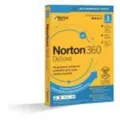 Norton 360 Deluxe Box versie (1 jaar) 3 randapparaten, 25 GB cloudgeheugen - Win