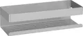 WENKO Badregal Turbo-Loc® Genova, Wandregal aus hochwertigem Edelstahl, Befestigen ohne Bohren
