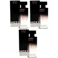 Mexx Black For her Eau de Toilette 3 x 30ml EdT Spray for woman mit Litschiduft