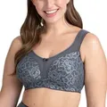 Miss Mary Queen Soft Bra BH Dunkelgrau B 90 Damen