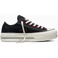 Converse CHUCK TAYLOR ALL STAR LIFT Sneaker Valentine Love Edition schwarz 37,5 EU